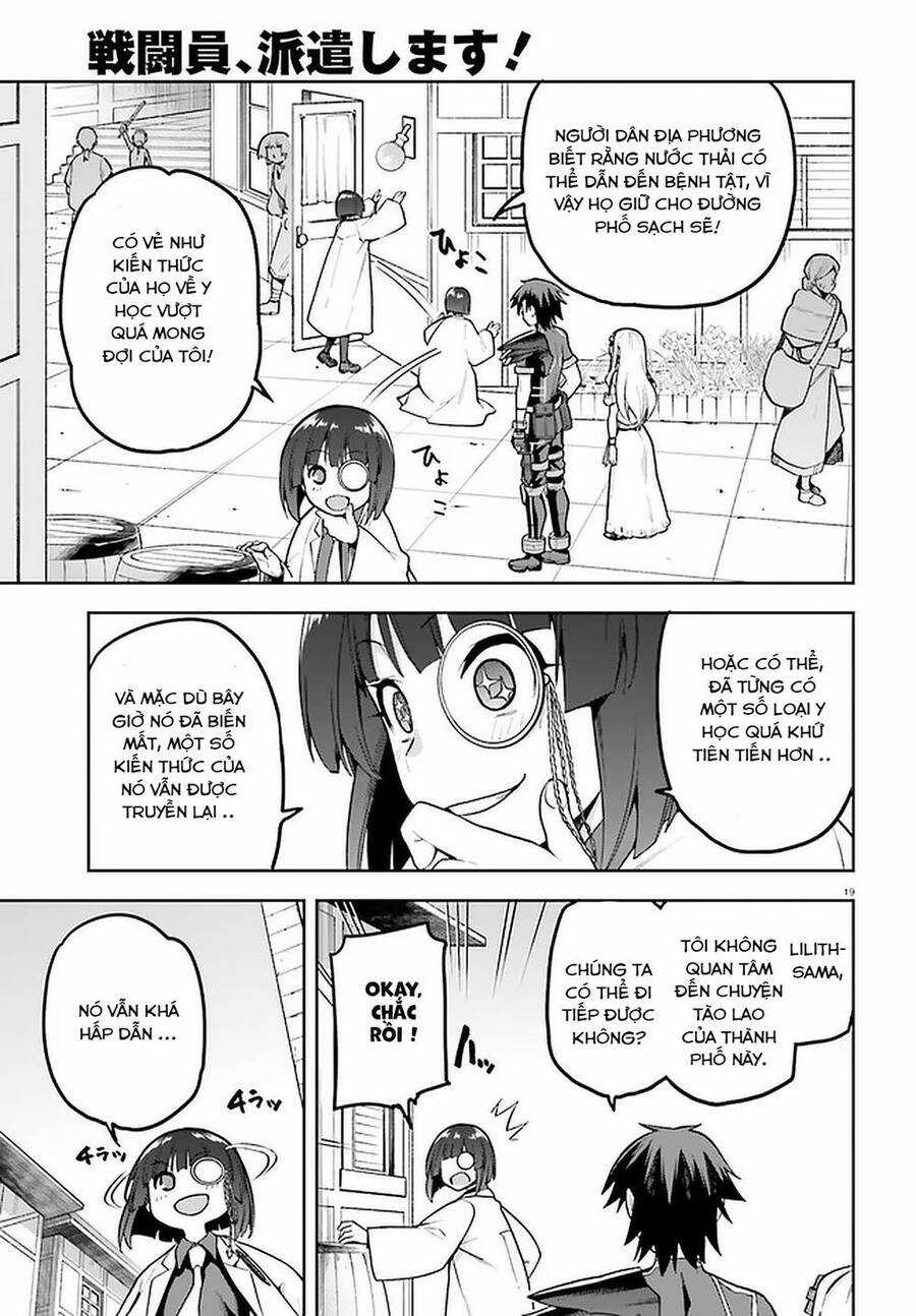 Sentouin, Hakenshimasu! Chapter 40 trang 19