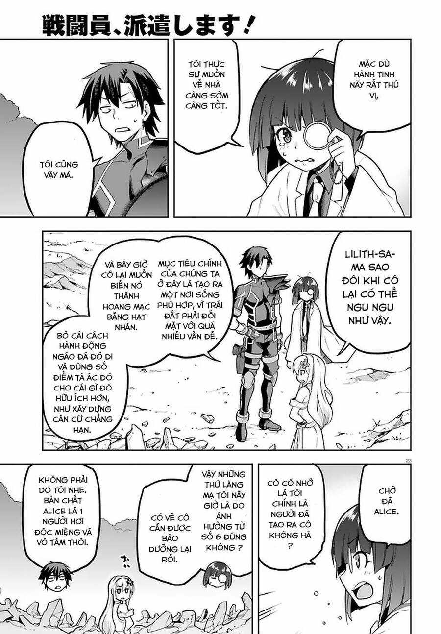 Sentouin, Hakenshimasu! Chapter 40 trang 23