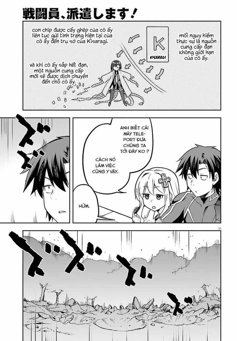 Sentouin, Hakenshimasu! Chapter 40 trang 33