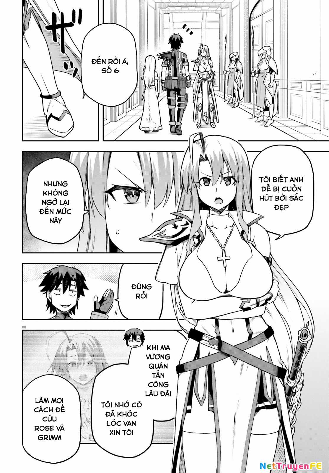Sentouin, Hakenshimasu! Chapter 59 trang 10