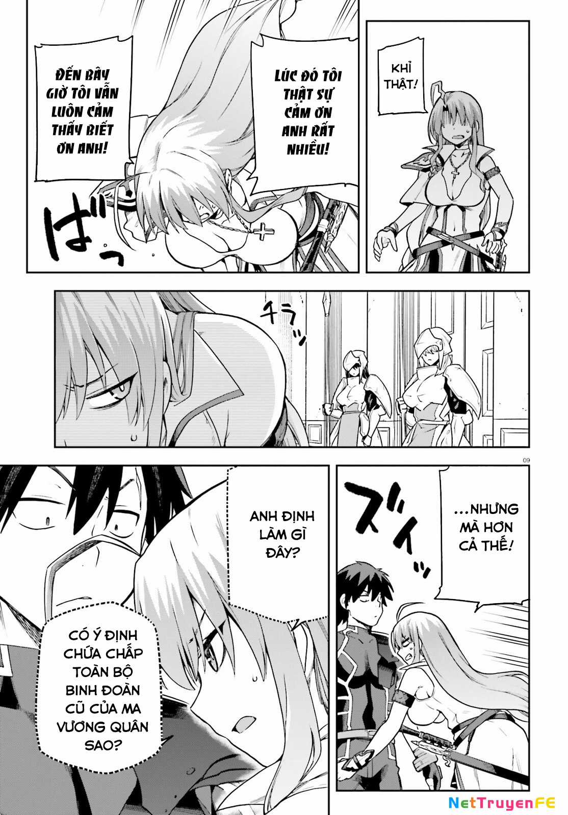 Sentouin, Hakenshimasu! Chapter 59 trang 11