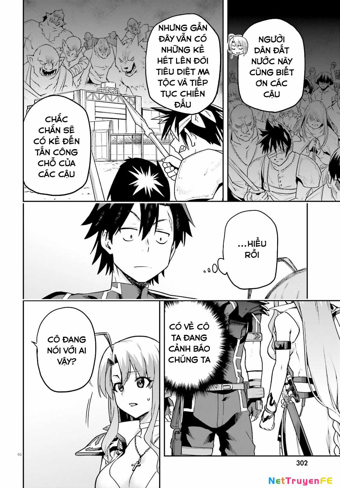 Sentouin, Hakenshimasu! Chapter 59 trang 12