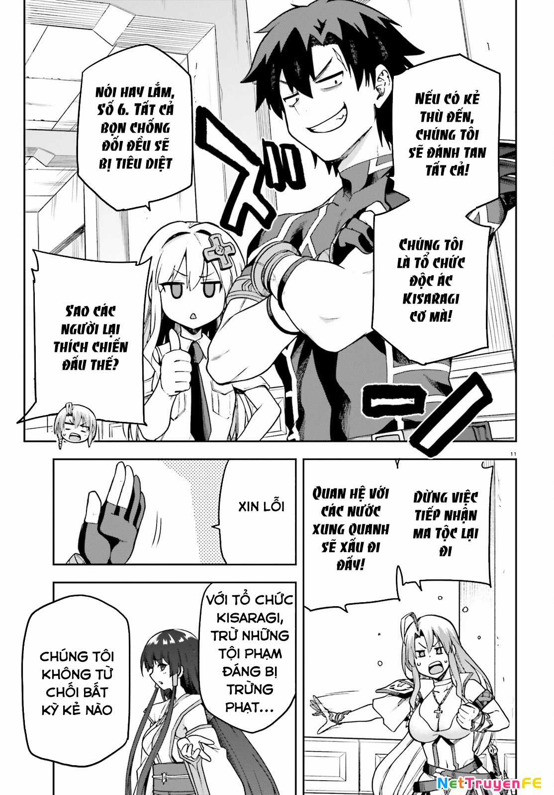 Sentouin, Hakenshimasu! Chapter 59 trang 13