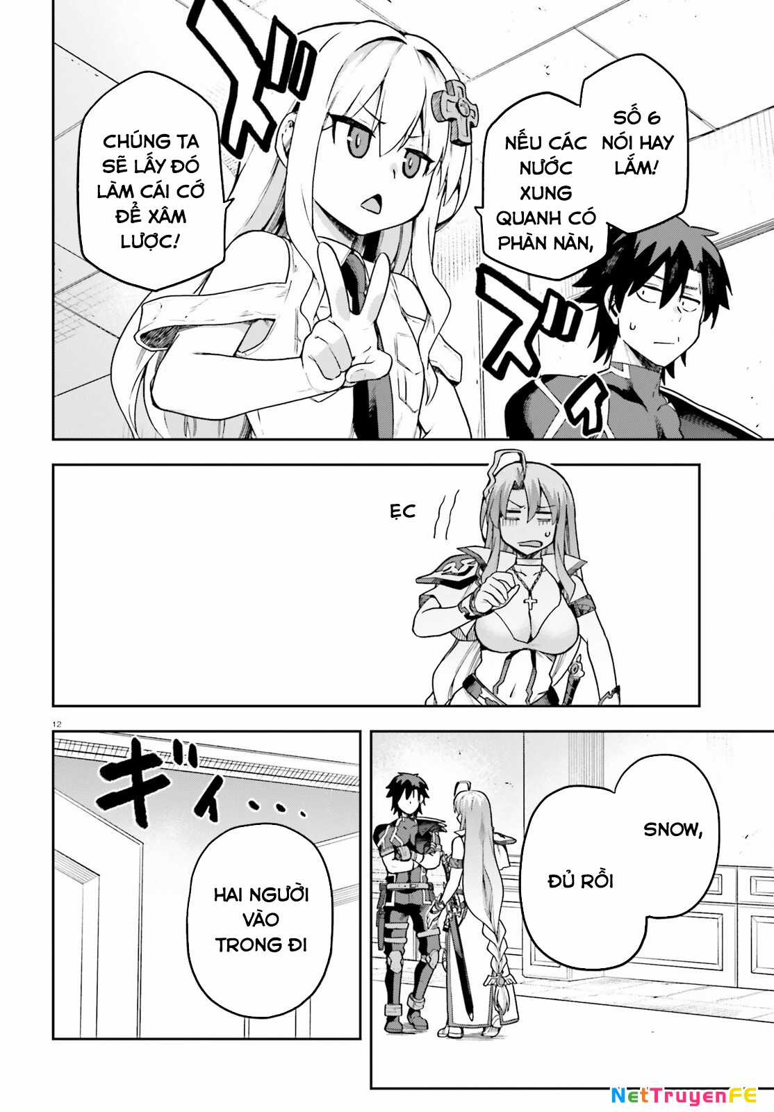 Sentouin, Hakenshimasu! Chapter 59 trang 14