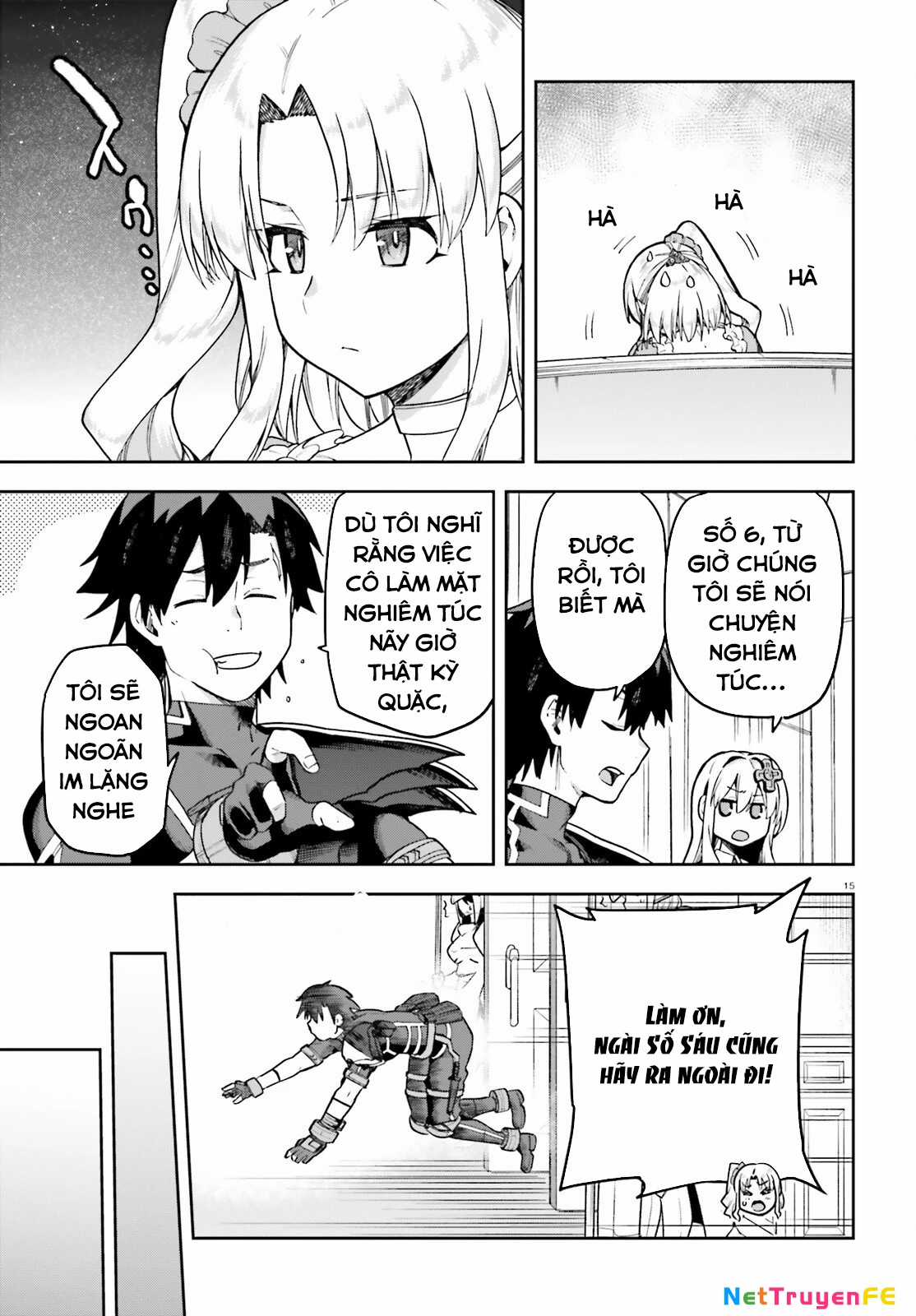 Sentouin, Hakenshimasu! Chapter 59 trang 17