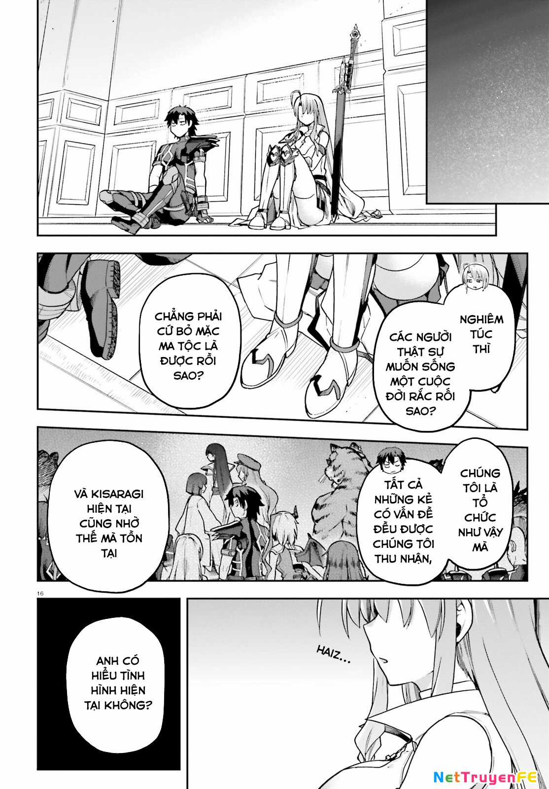 Sentouin, Hakenshimasu! Chapter 59 trang 18