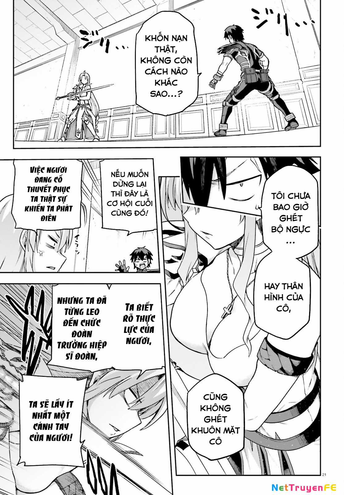 Sentouin, Hakenshimasu! Chapter 59 trang 23