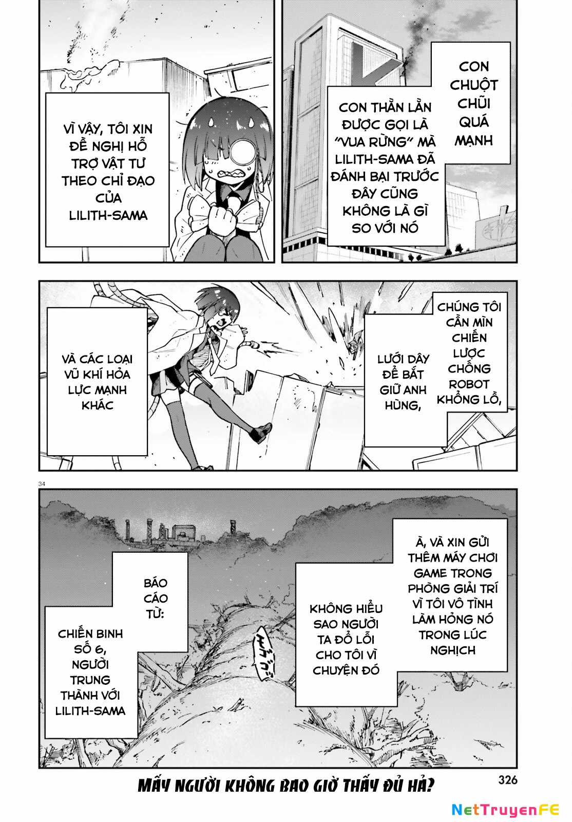 Sentouin, Hakenshimasu! Chapter 59 trang 36