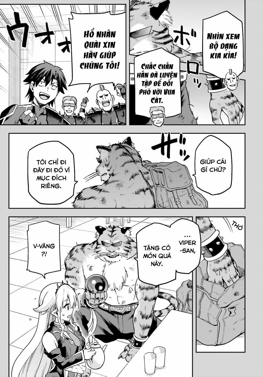 Sentouin, Hakenshimasu! Chapter 61 trang 12