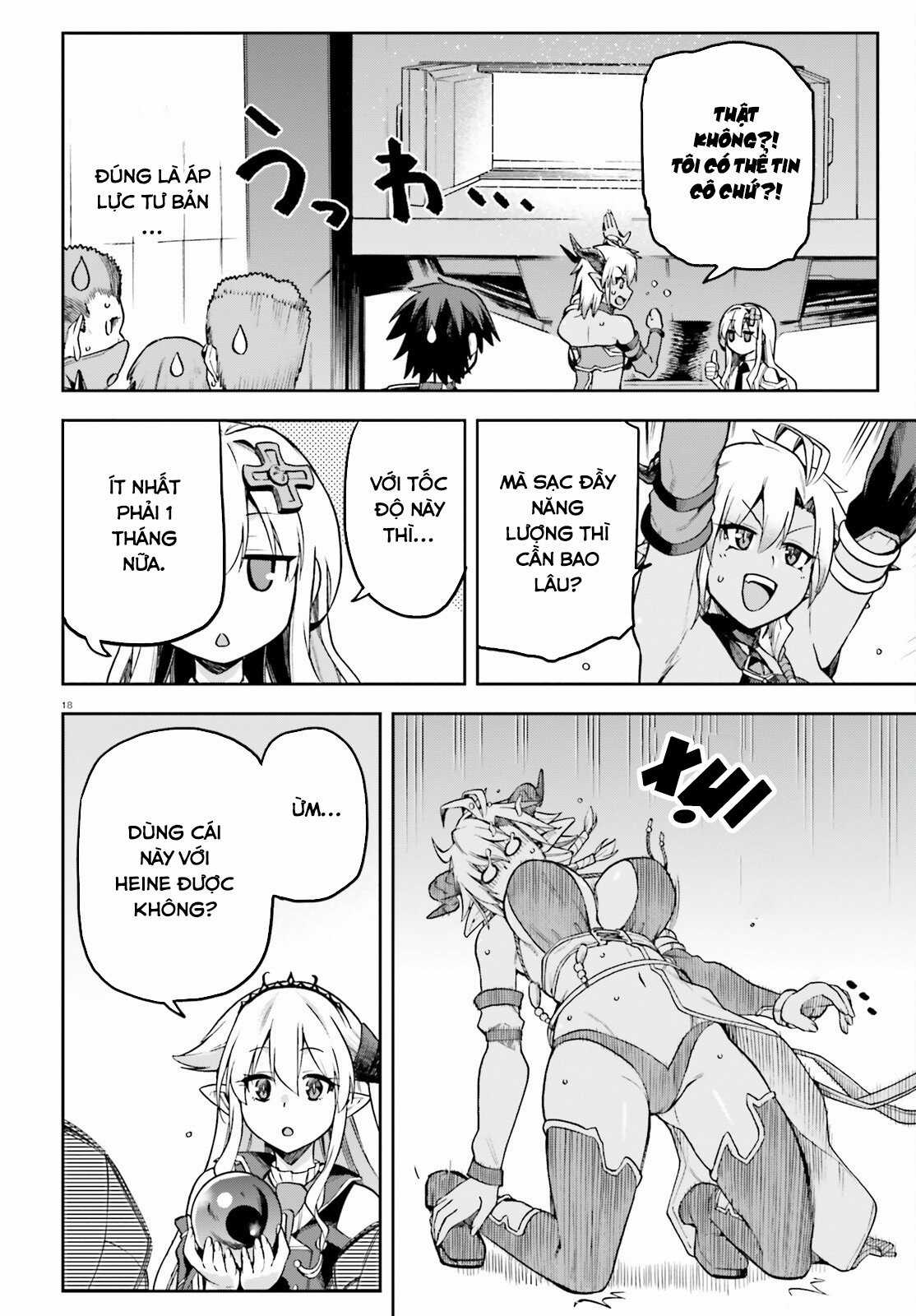 Sentouin, Hakenshimasu! Chapter 61 trang 17