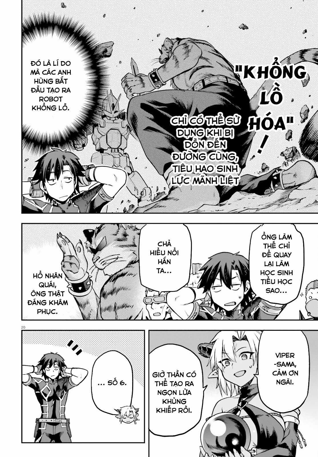 Sentouin, Hakenshimasu! Chapter 61 trang 19