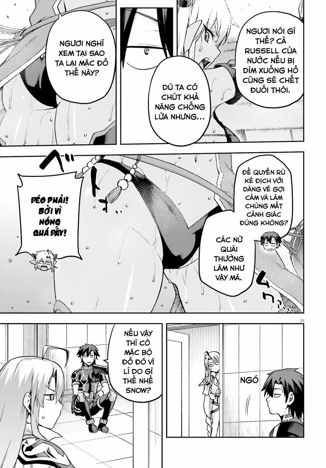 Sentouin, Hakenshimasu! Chapter 61 trang 22