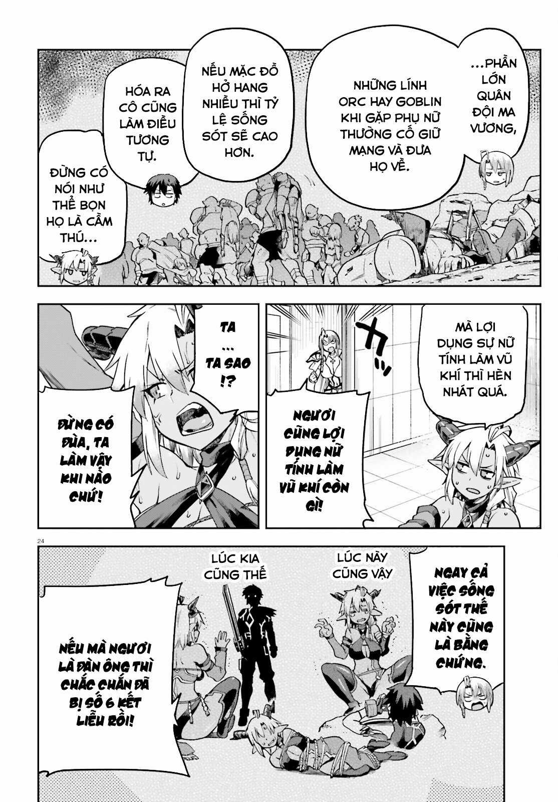 Sentouin, Hakenshimasu! Chapter 61 trang 23