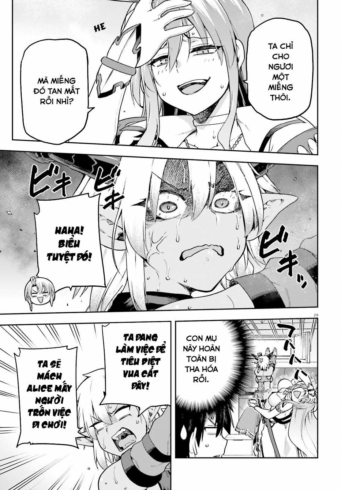 Sentouin, Hakenshimasu! Chapter 61 trang 28