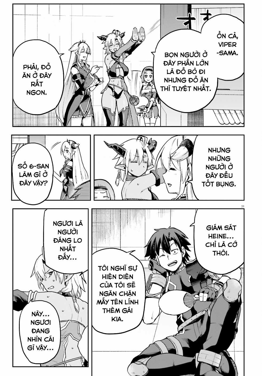 Sentouin, Hakenshimasu! Chapter 61 trang 30