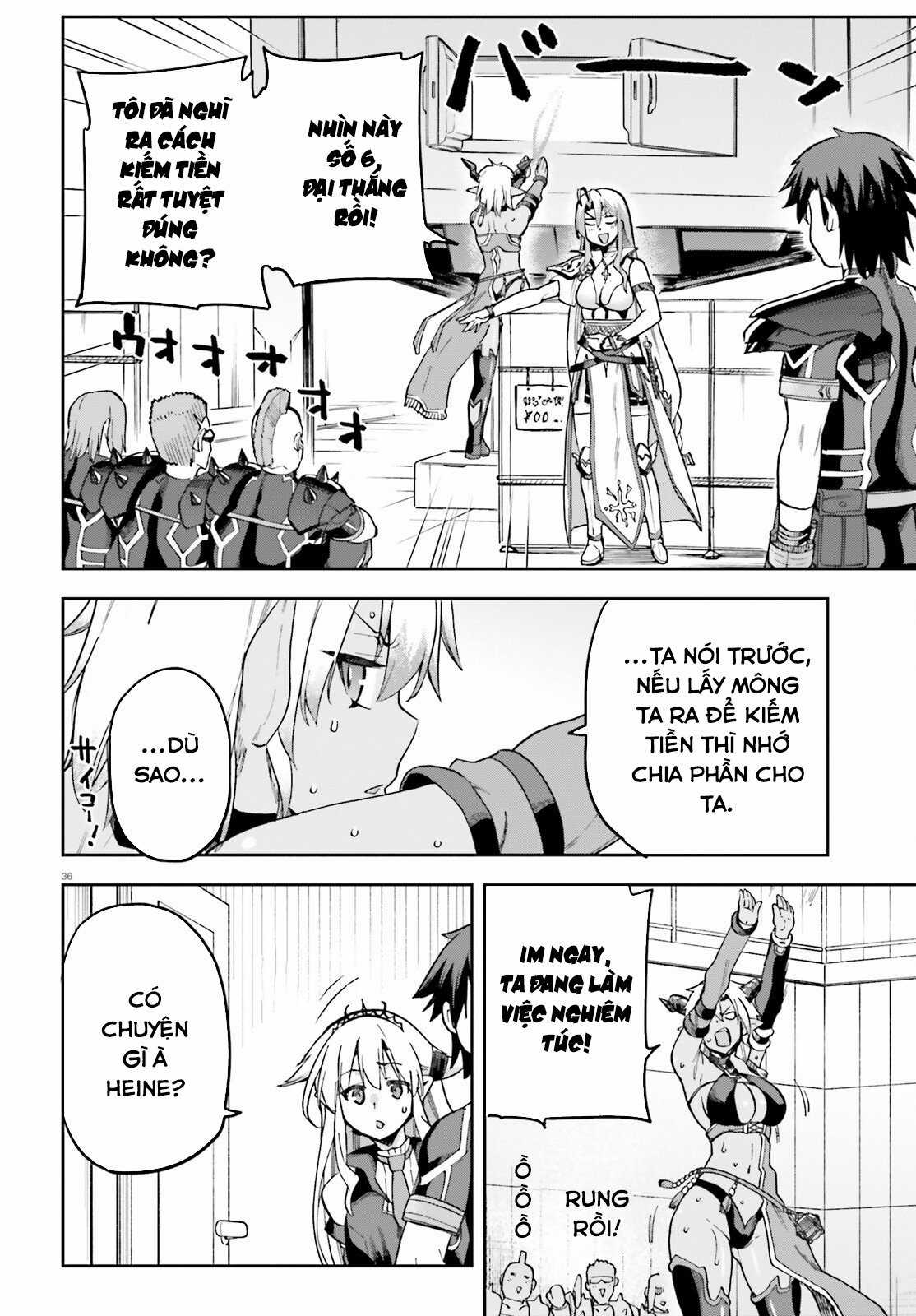 Sentouin, Hakenshimasu! Chapter 61 trang 35