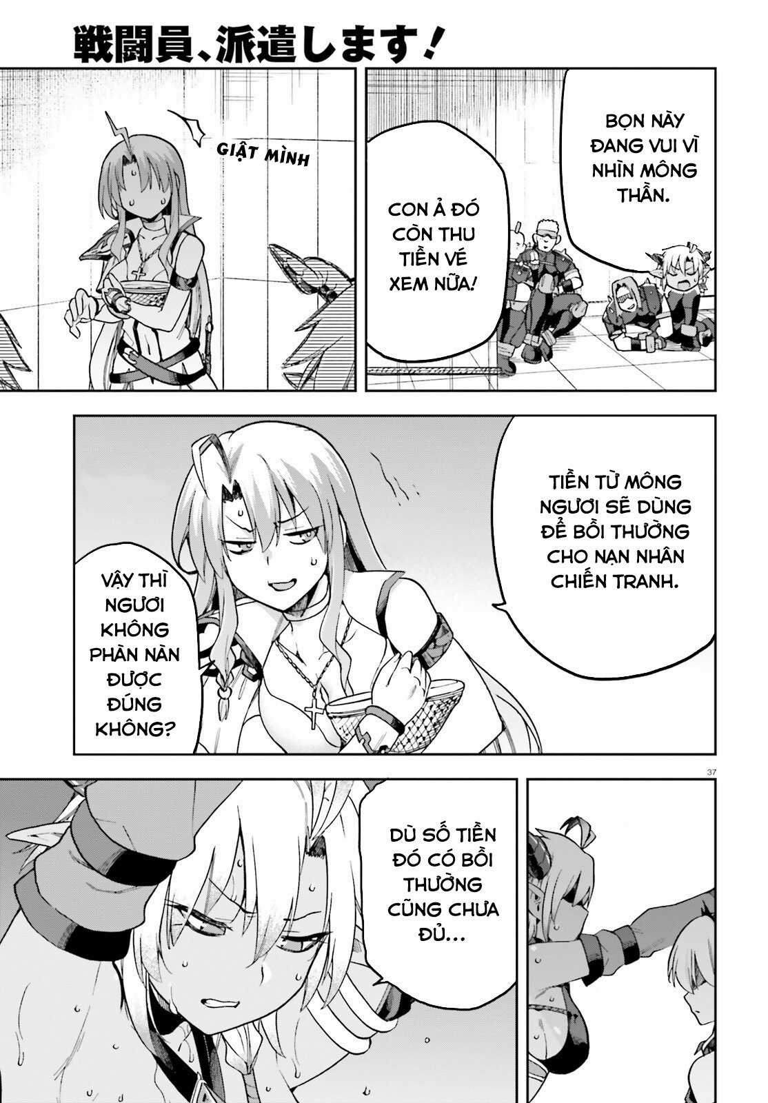 Sentouin, Hakenshimasu! Chapter 61 trang 36
