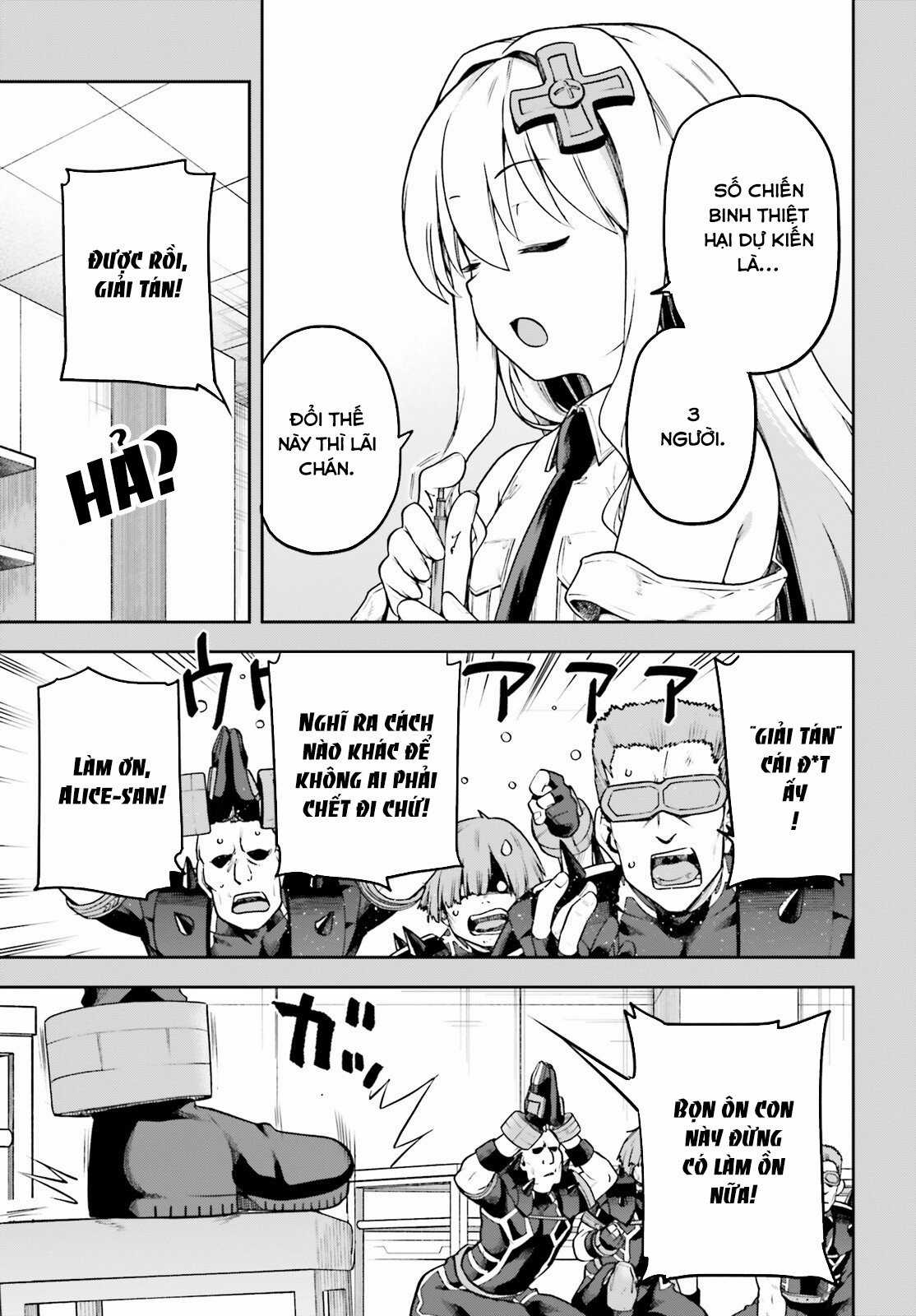 Sentouin, Hakenshimasu! Chapter 61 trang 6