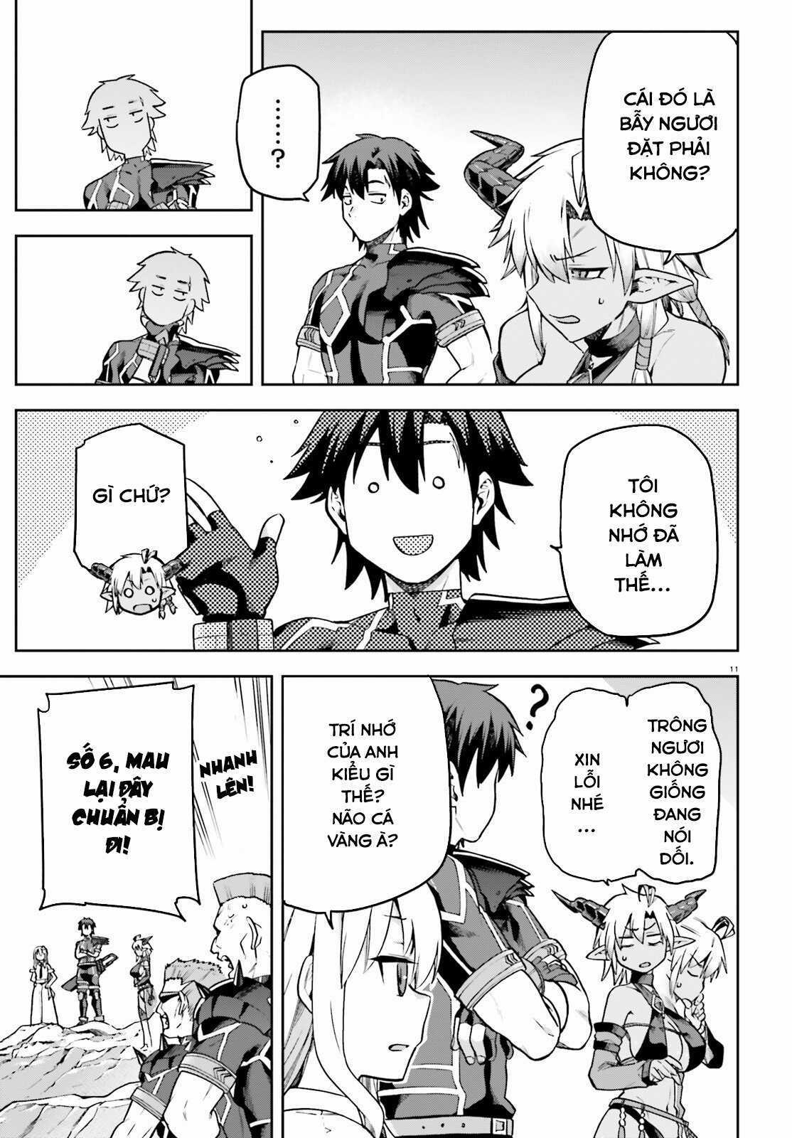 Sentouin, Hakenshimasu! Chapter 62 trang 11