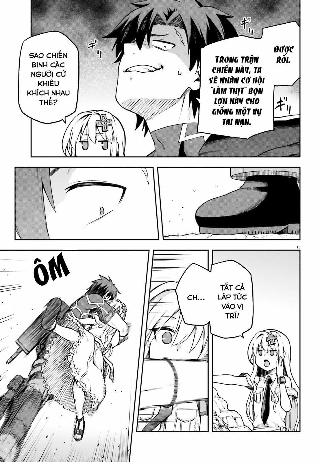 Sentouin, Hakenshimasu! Chapter 62 trang 13