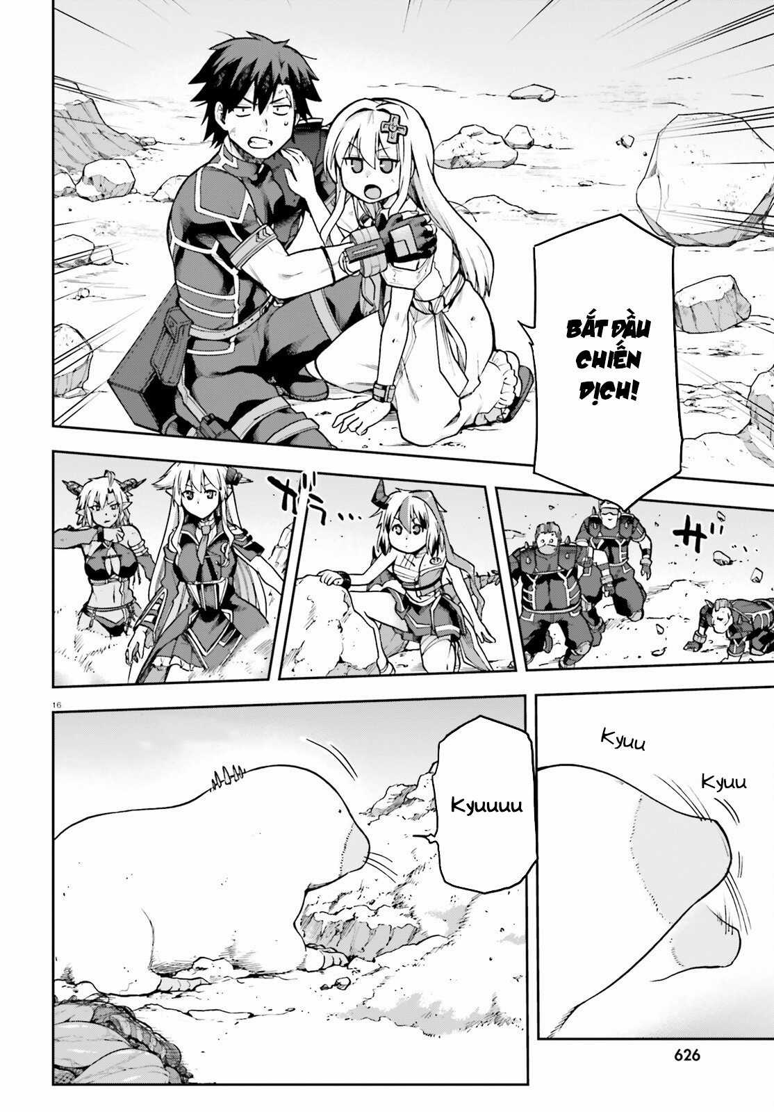 Sentouin, Hakenshimasu! Chapter 62 trang 16