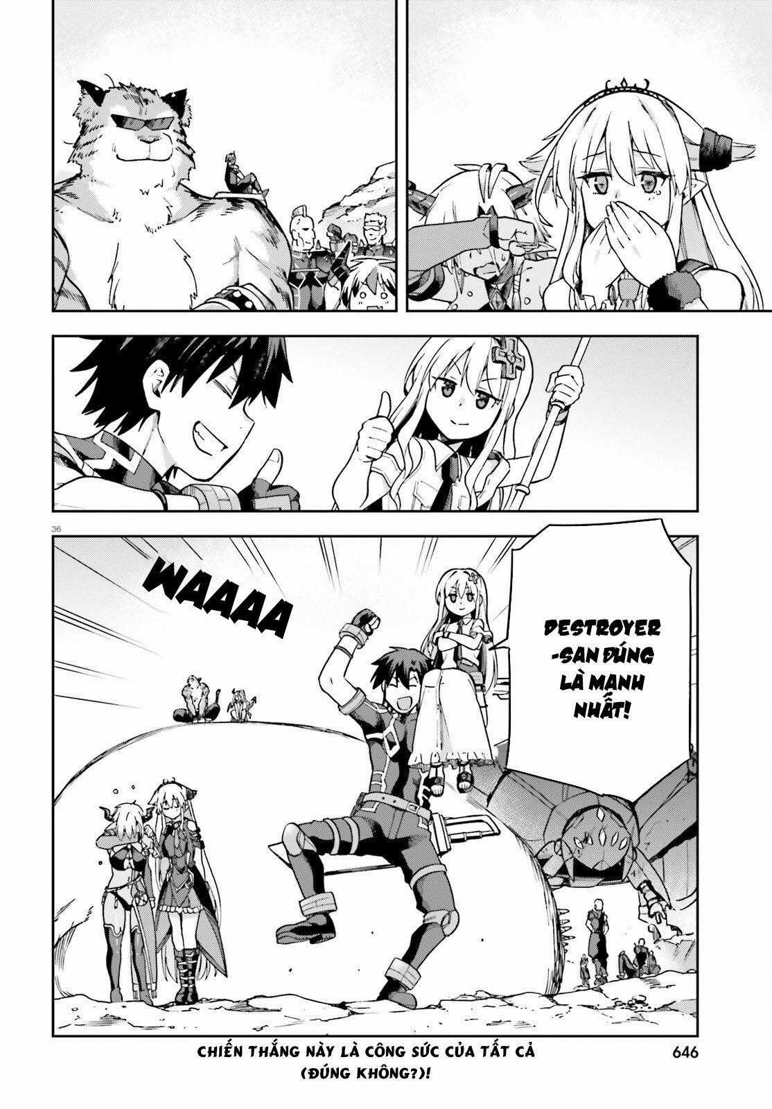 Sentouin, Hakenshimasu! Chapter 62 trang 36