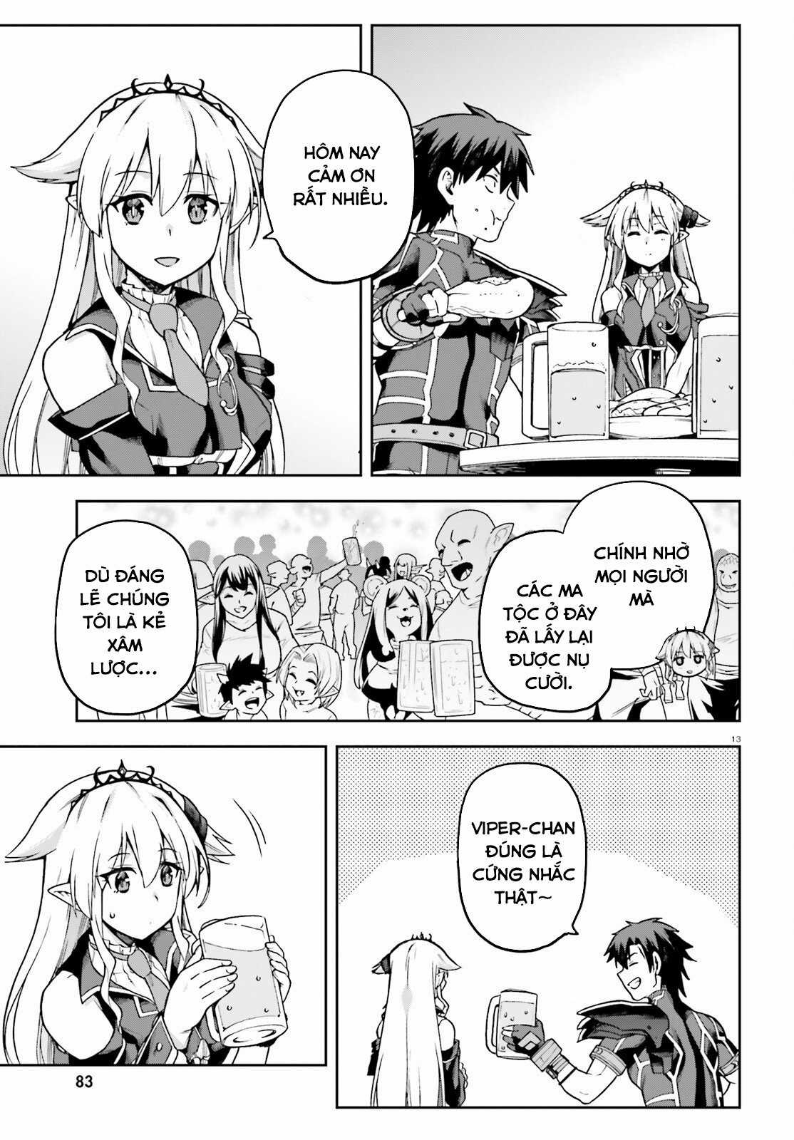 Sentouin, Hakenshimasu! Chapter 63 trang 13