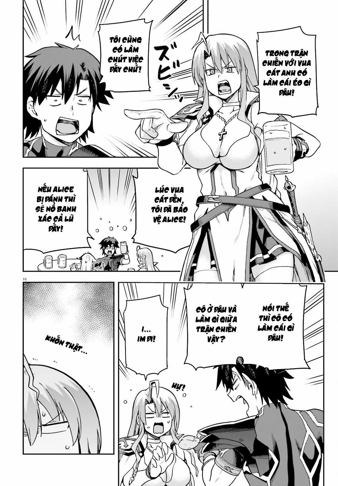 Sentouin, Hakenshimasu! Chapter 63 trang 16