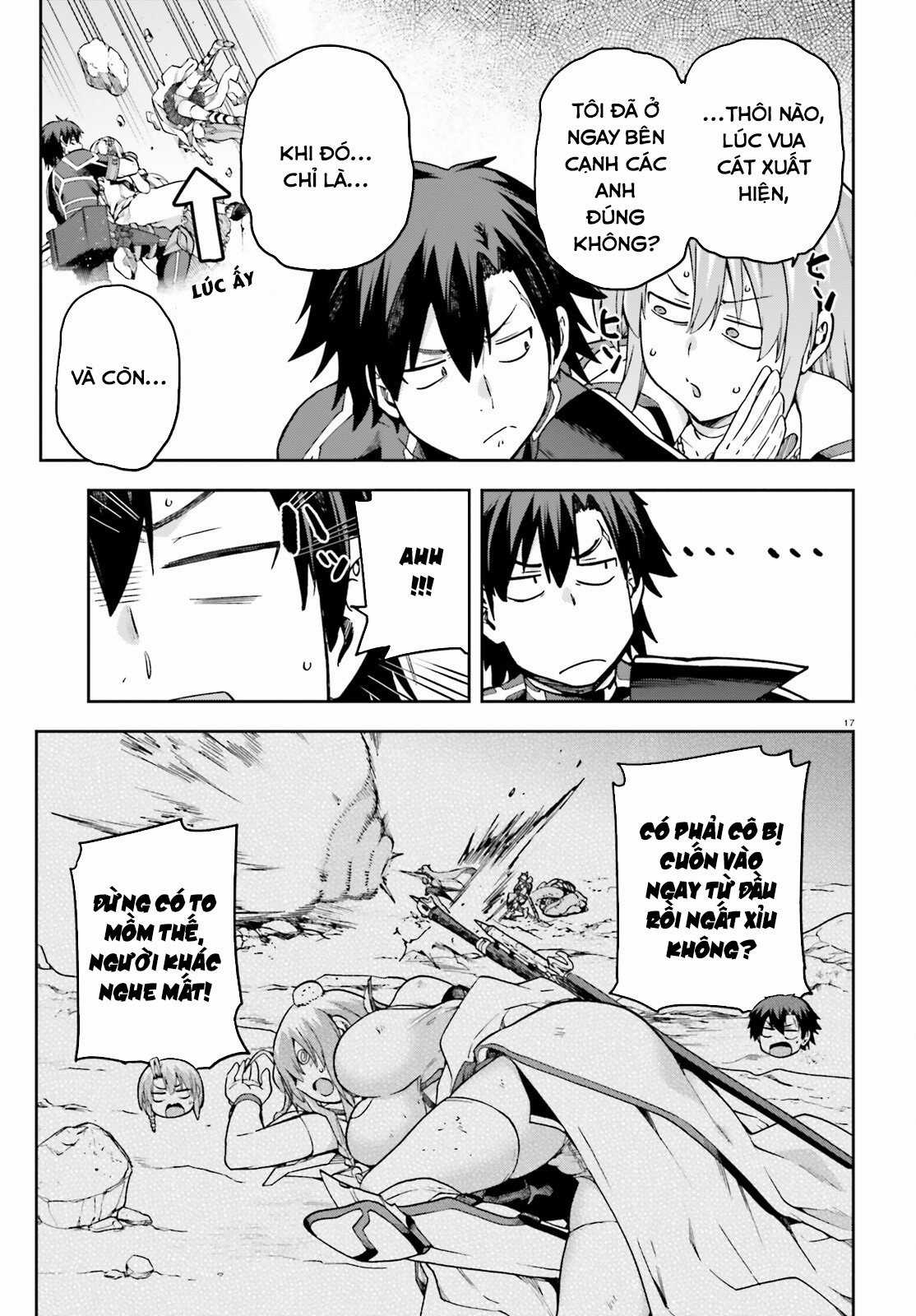 Sentouin, Hakenshimasu! Chapter 63 trang 17