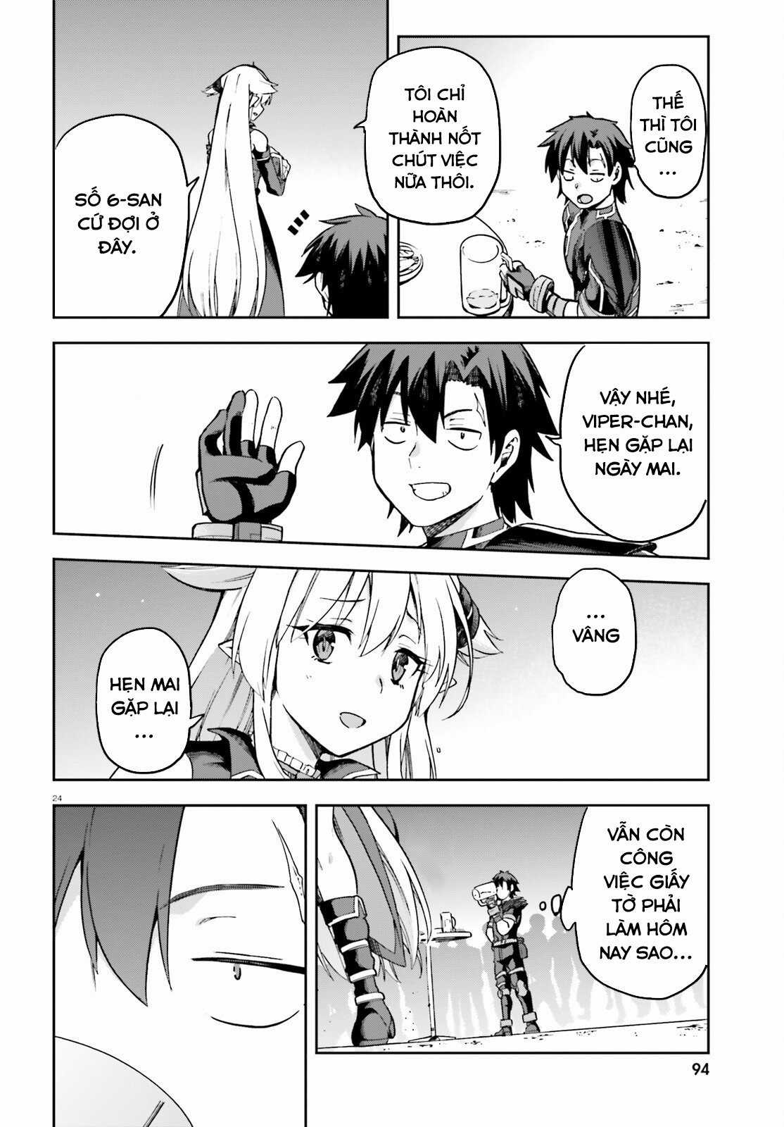 Sentouin, Hakenshimasu! Chapter 63 trang 24