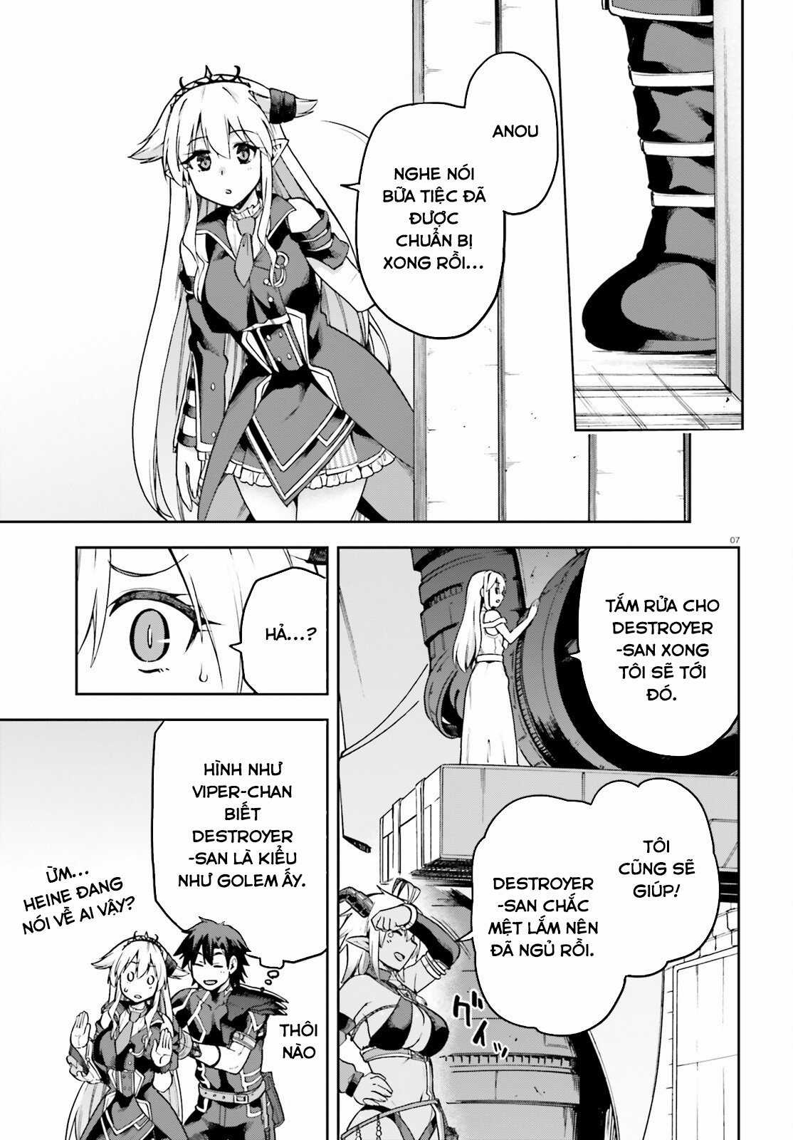 Sentouin, Hakenshimasu! Chapter 63 trang 7