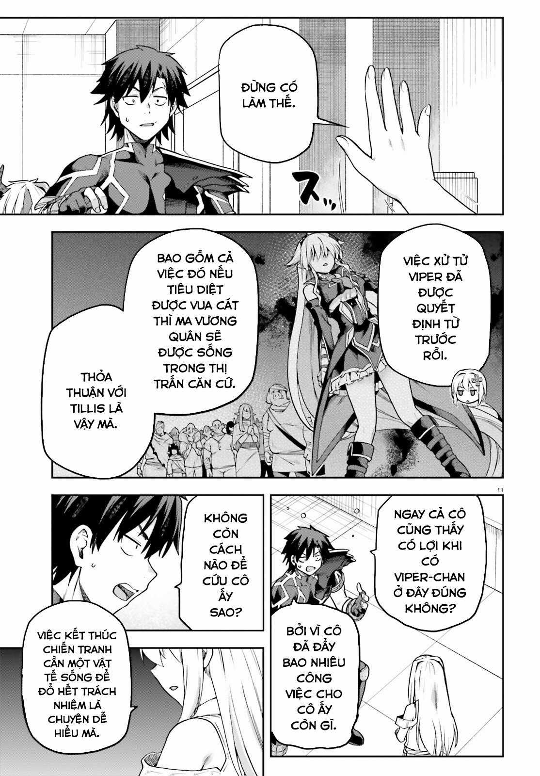 Sentouin, Hakenshimasu! Chapter 64 trang 11