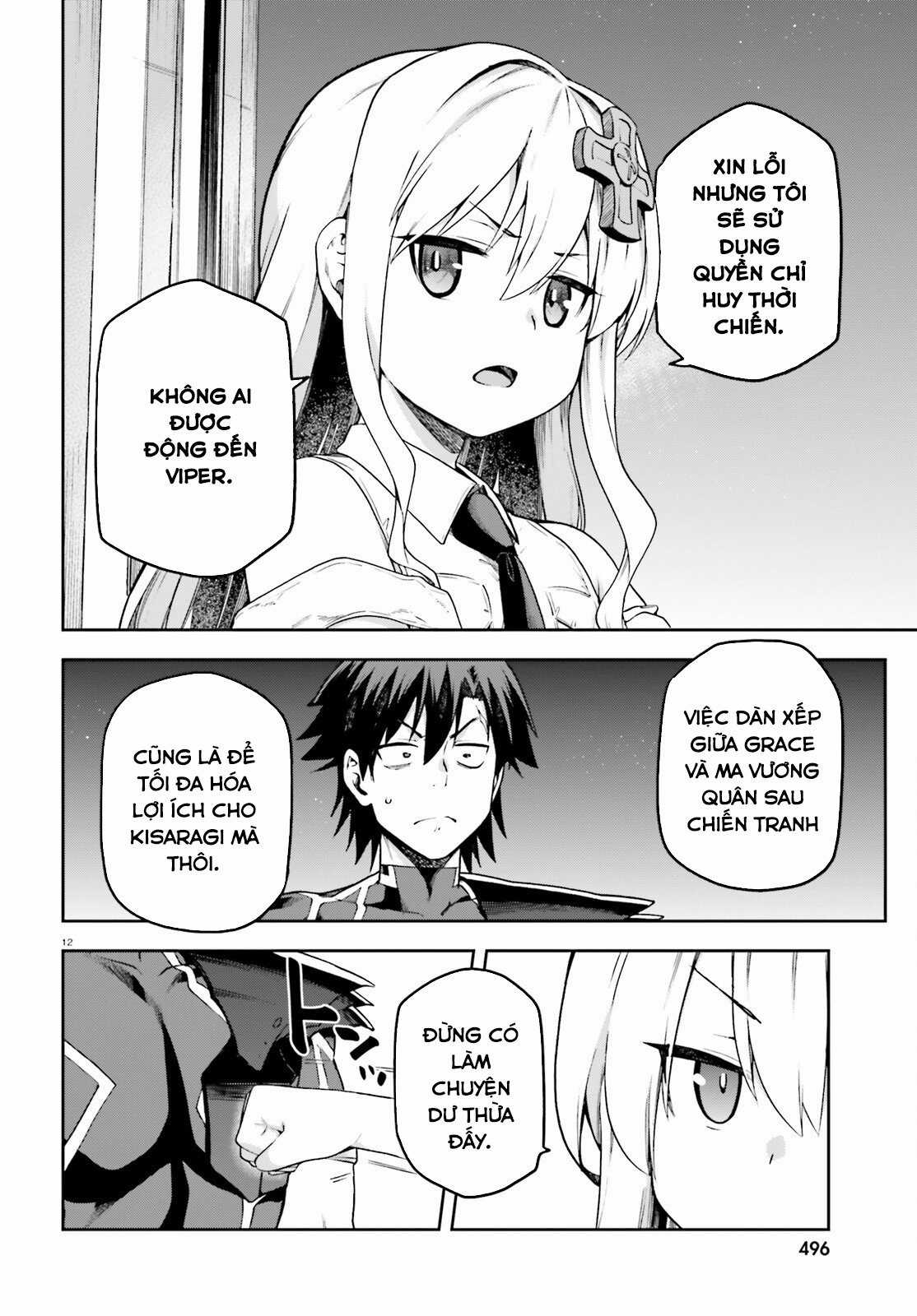 Sentouin, Hakenshimasu! Chapter 64 trang 12