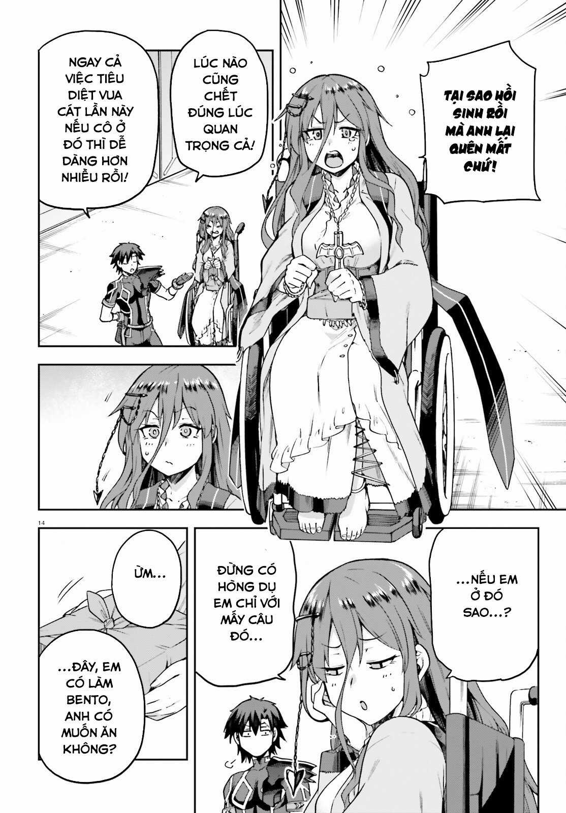 Sentouin, Hakenshimasu! Chapter 64 trang 14