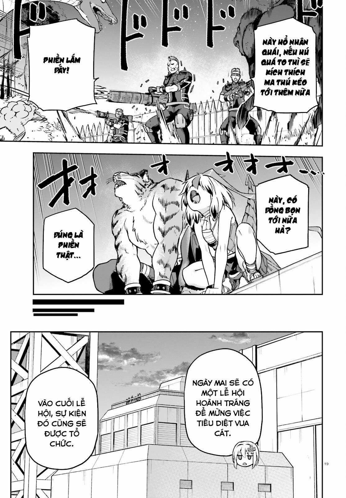 Sentouin, Hakenshimasu! Chapter 64 trang 19