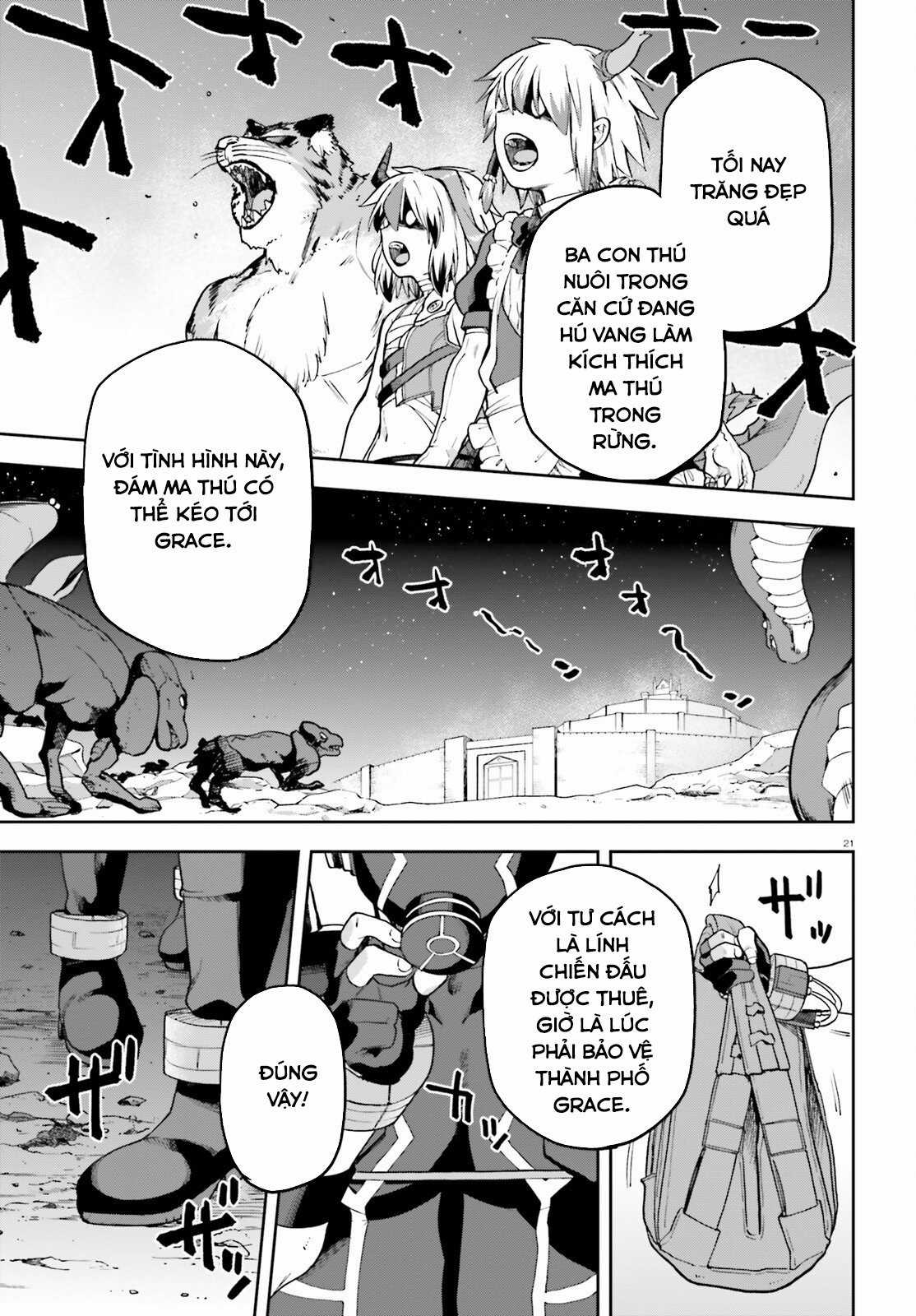 Sentouin, Hakenshimasu! Chapter 64 trang 21