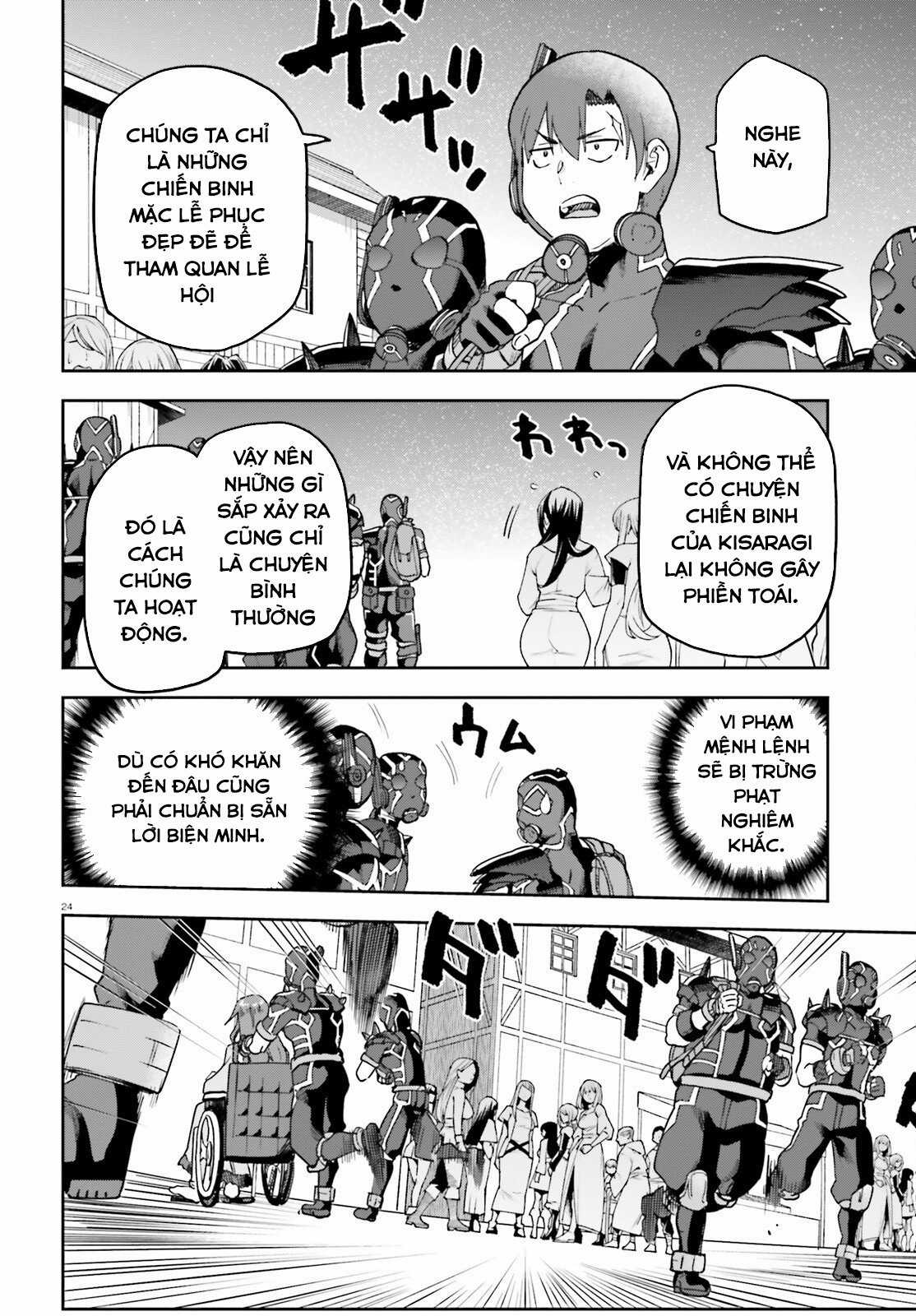 Sentouin, Hakenshimasu! Chapter 64 trang 24