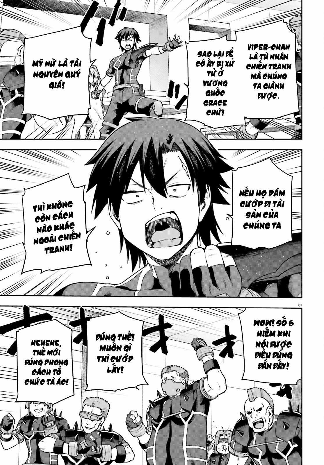 Sentouin, Hakenshimasu! Chapter 64 trang 7