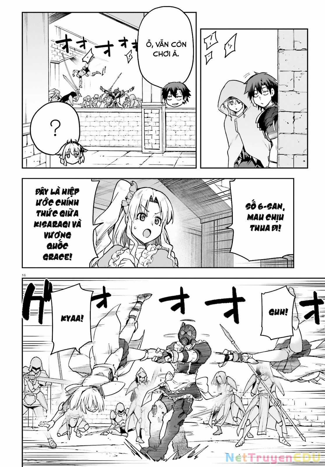 Sentouin, Hakenshimasu! Chapter 65 trang 16