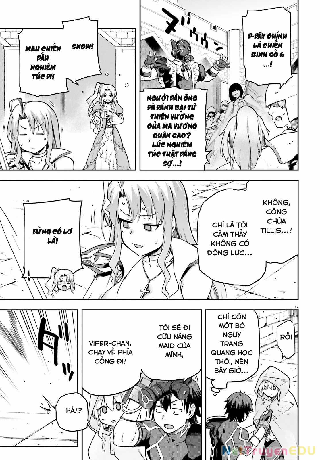 Sentouin, Hakenshimasu! Chapter 65 trang 17