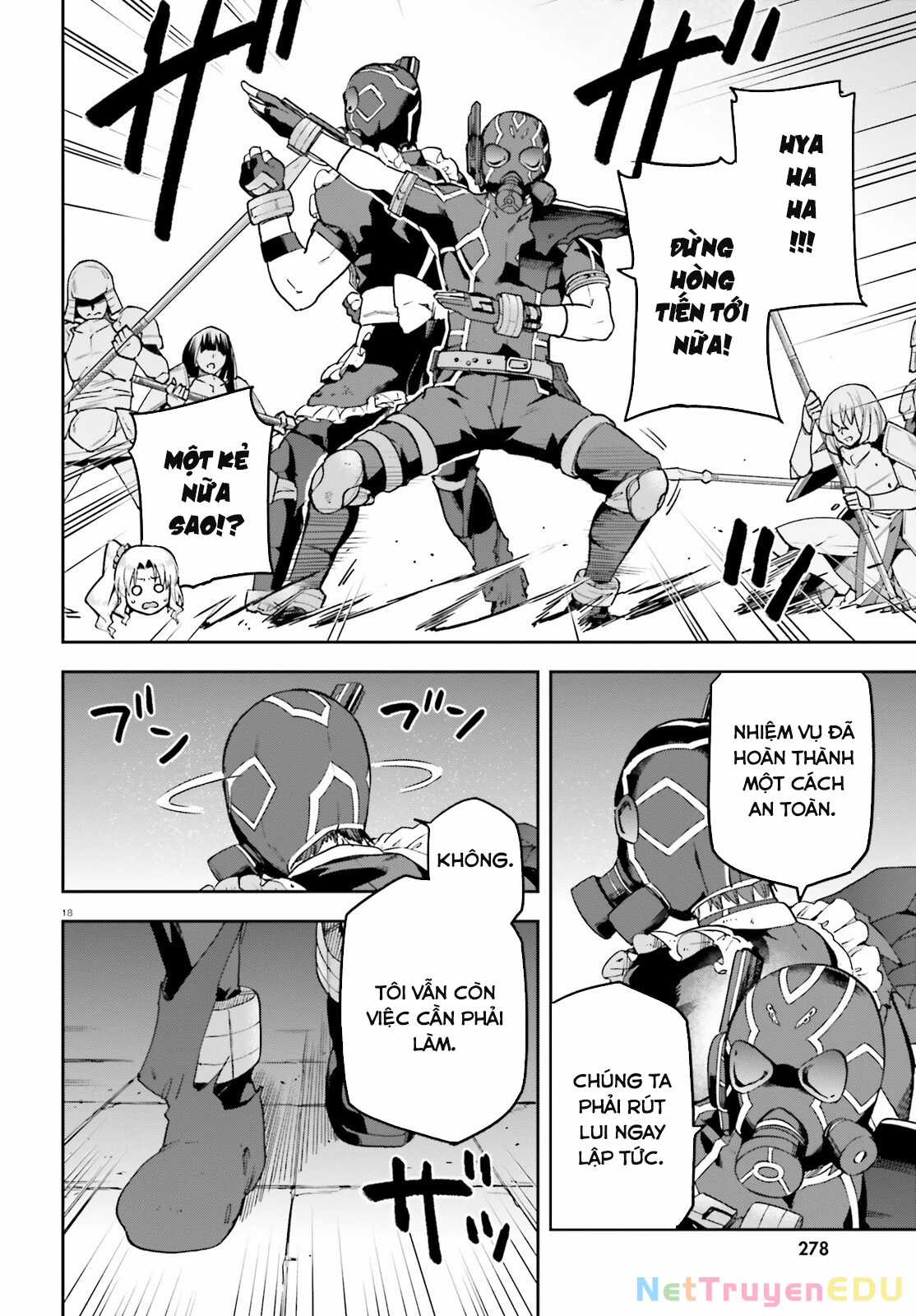 Sentouin, Hakenshimasu! Chapter 65 trang 18