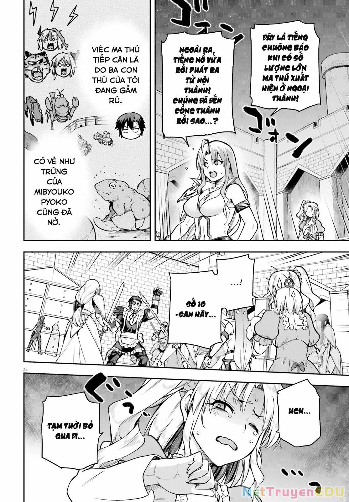 Sentouin, Hakenshimasu! Chapter 65 trang 24