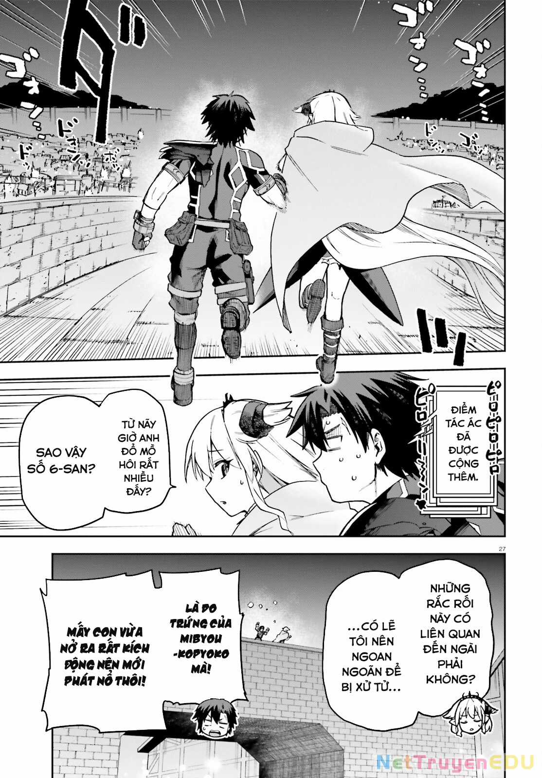 Sentouin, Hakenshimasu! Chapter 65 trang 27