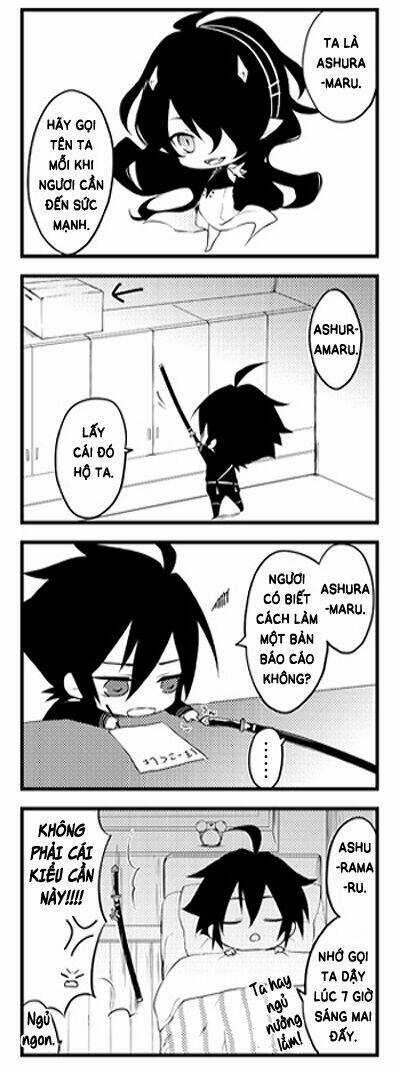 Serapuchi! – Owari no Seraph 4-koma Hen Chapter 1 trang 11