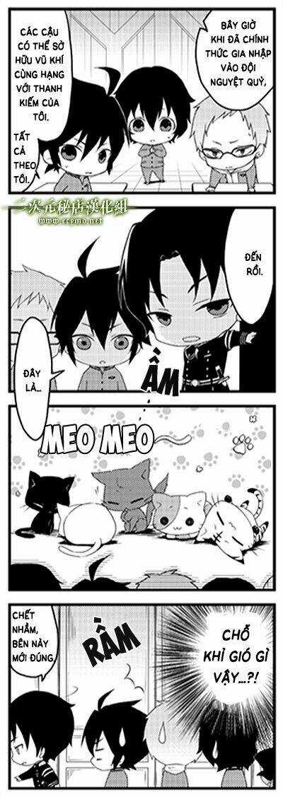 Serapuchi! – Owari no Seraph 4-koma Hen Chapter 1 trang 2