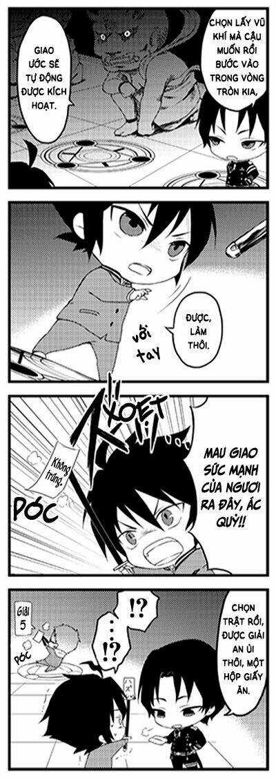 Serapuchi! – Owari no Seraph 4-koma Hen Chapter 1 trang 3