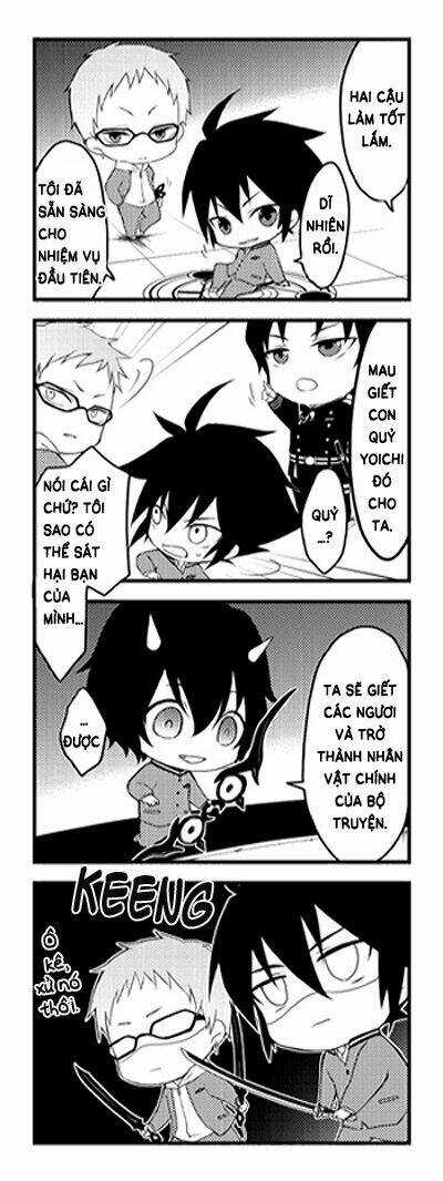 Serapuchi! – Owari no Seraph 4-koma Hen Chapter 1 trang 6