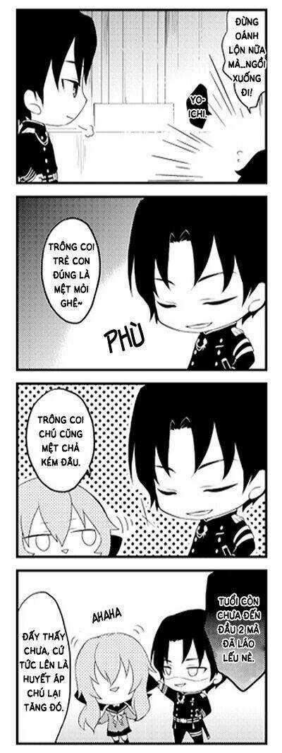 Serapuchi! – Owari no Seraph 4-koma Hen Chapter 1 trang 9