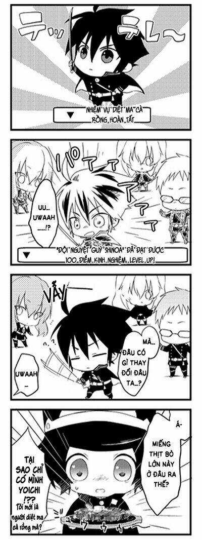 Serapuchi! – Owari no Seraph 4-koma Hen Chapter 16 trang 3