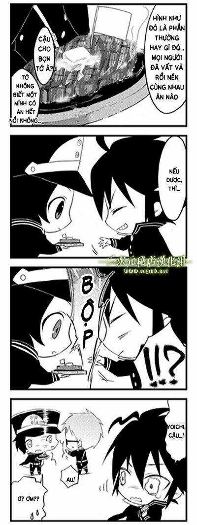 Serapuchi! – Owari no Seraph 4-koma Hen Chapter 16 trang 4